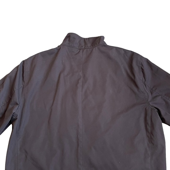 Vintage Gap Men’s Brown Jacket Size M Full Zip Lined Zip Cuffs Classic Neutral - Picture 6 of 9